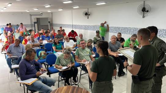 Polícia Militar realiza reunião sobre segurança nas festas de Comidas Gigantes de Caruaru