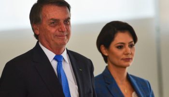 Bolsonaro e Michelle - foto Agência Brasil