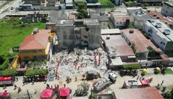 Olinda - desabamento - TV Globo